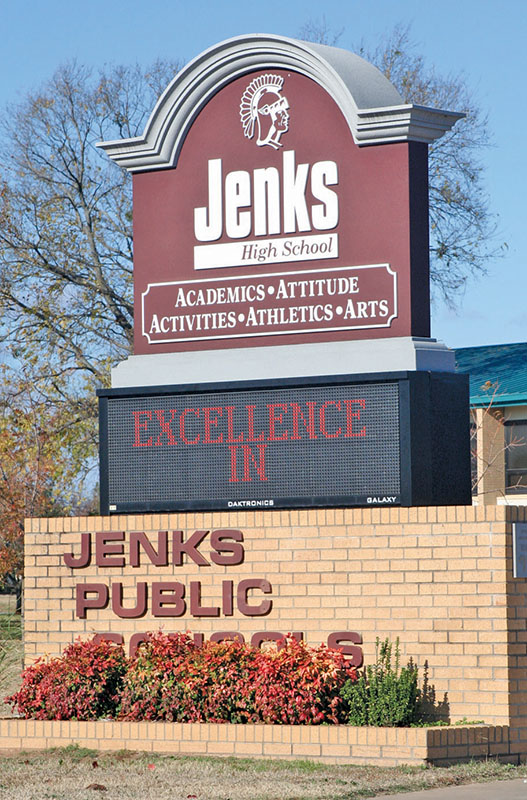 Jenks Sign